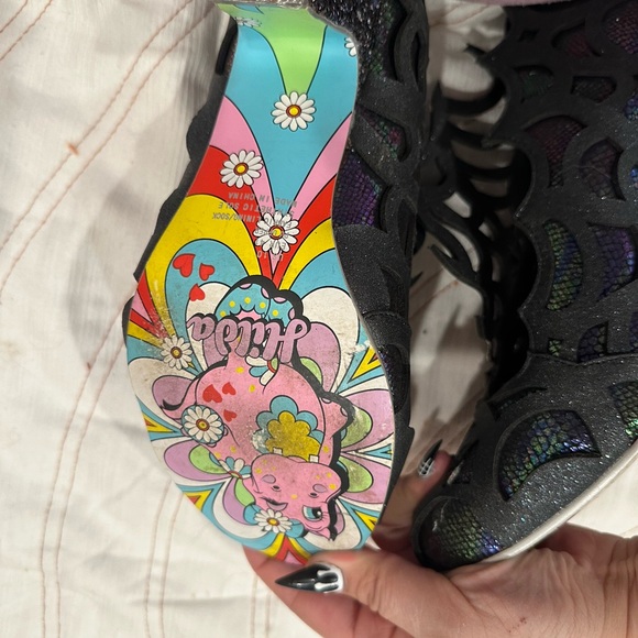 Irregular choice spider web shoes - Picture 5 of 6